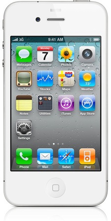 Смартфон APPLE iPhone 4 8GB White - Геленджик